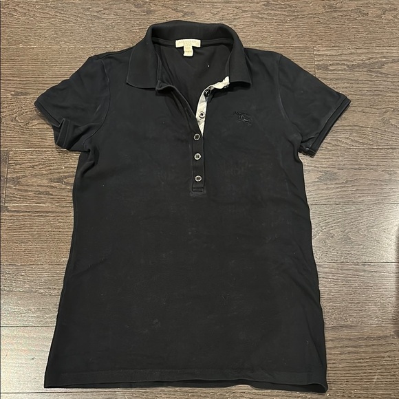 Burberry Tops - Burberry Brit black classic polo size Small